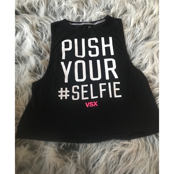 Victoria's Secret Tops - Victoria’s Secret Sport Midi Muscle Tee